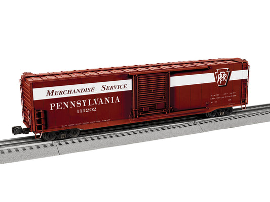 Lionel 2626111 - 60' Single Door Boxcar "Pennsylvania" #111202 (Merchandise Service) - MrMuffin'sTrains
