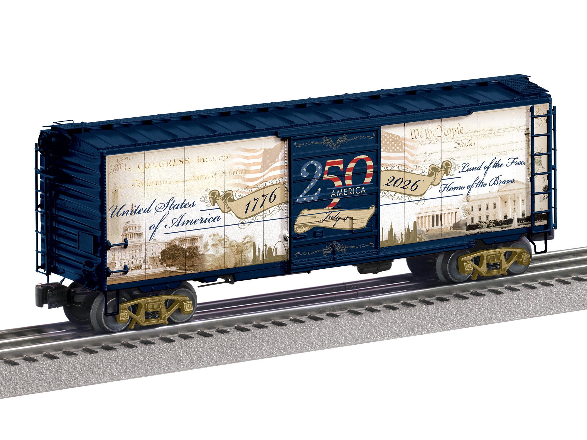 Lionel 2626260 -250th Anniversary PS-1 Boxcar "U.S. America"
