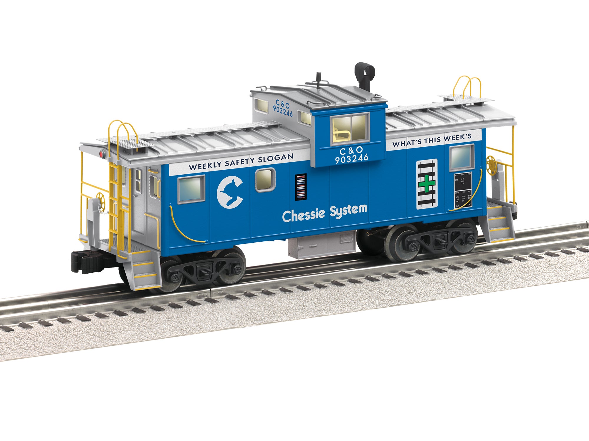 Lionel 2626270 - Wide Vision Caboose "Chessie System" #903246