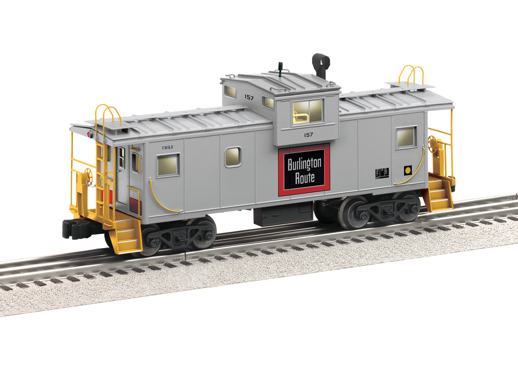 Lionel 2626280 - Wide Vision Caboose "Burlington" #157