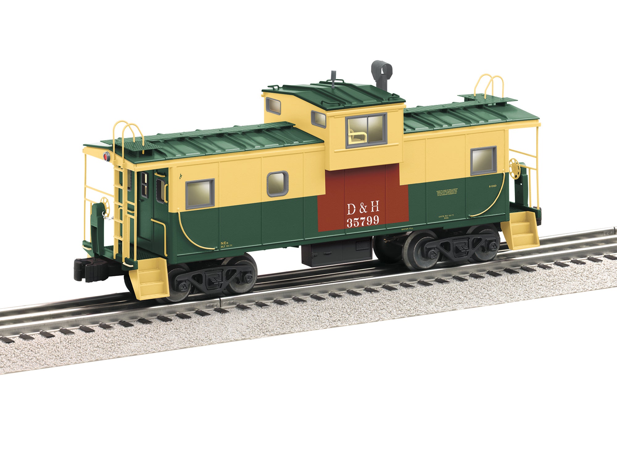 Lionel 2626290 - Wide Vision Caboose "Delaware & Hudson" #35799