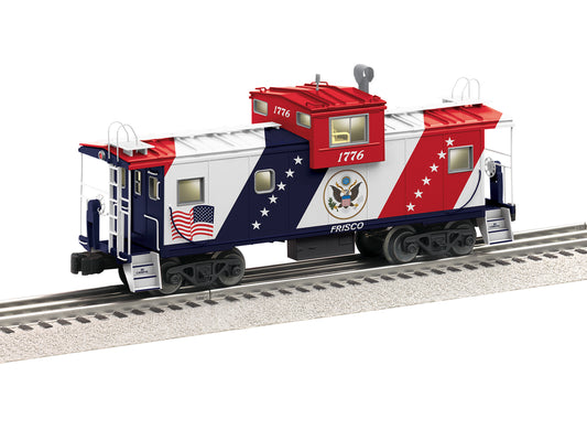 Lionel 2626300 - 250th U.S. America - Wide Vision Caboose "Frisco" #1776 - MrMuffin'sTrains