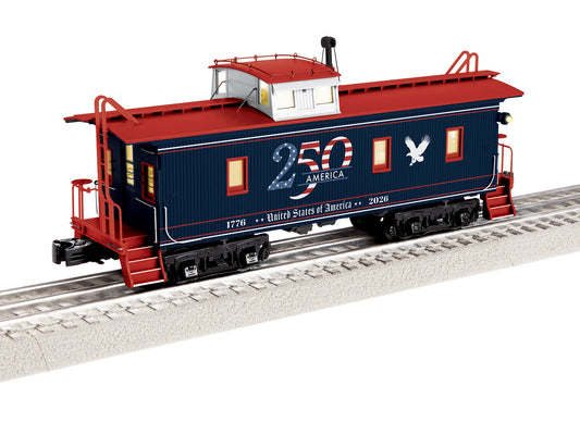 Lionel 2626320 - 250th U.S. America - CA-1 Caboose "Lionel Lines" #1776 - MrMuffin'sTrains