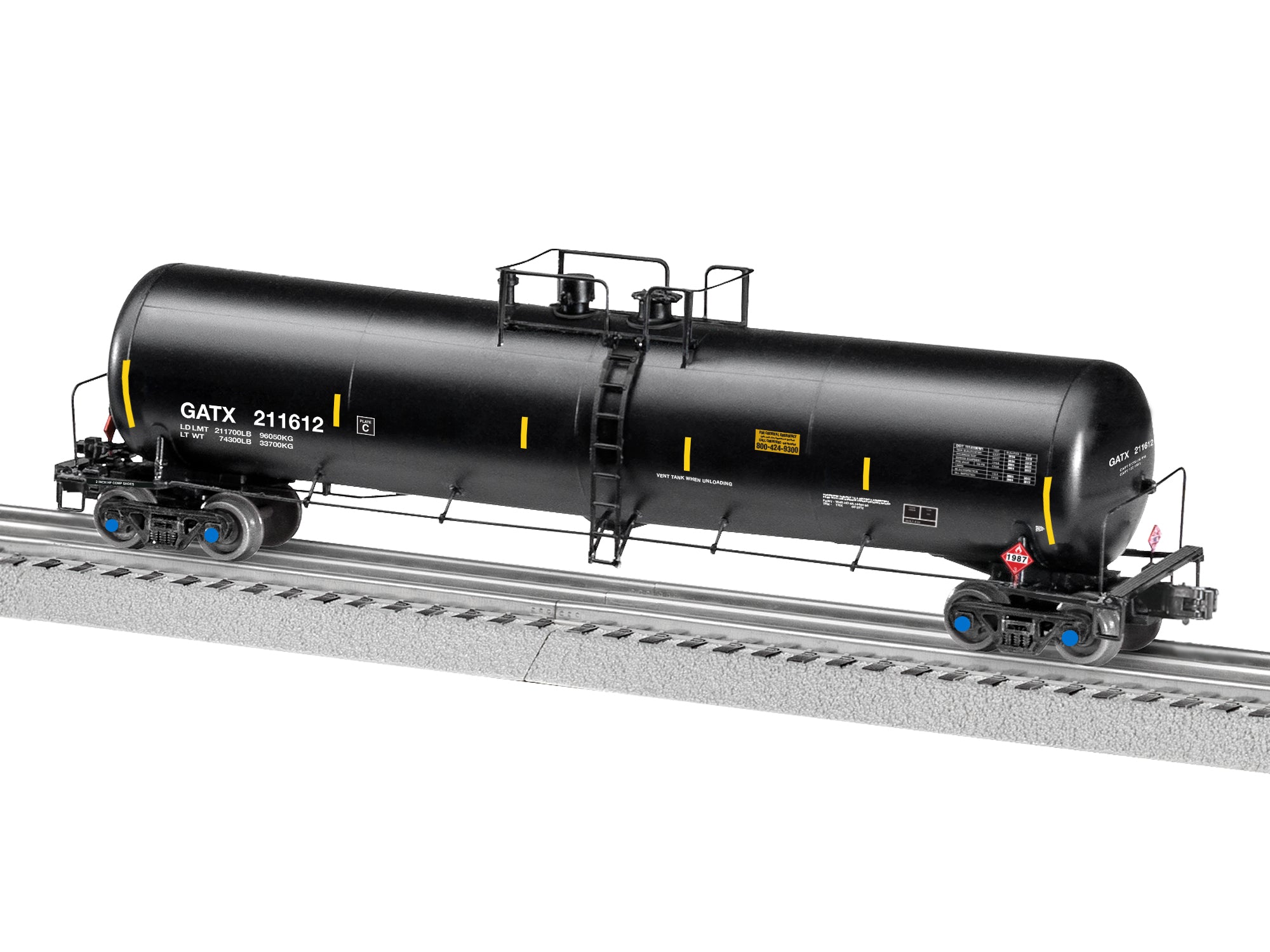 Lionel 2626442 - Vision Line Ethanol Tank Car "GATX" #211612