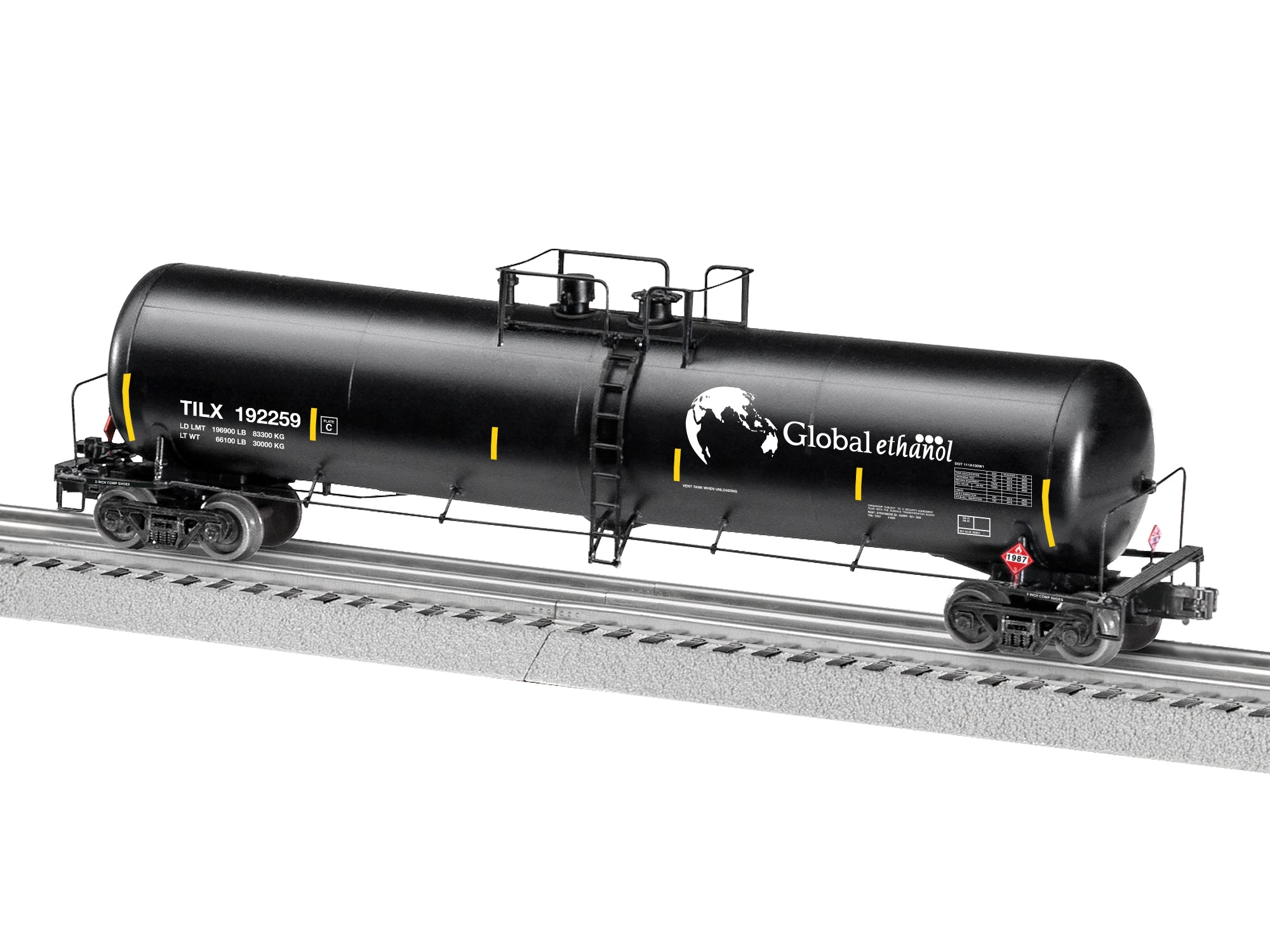 Lionel 2626452 - Vision Line Ethanol Tank Car "Global Ethanol" #192259
