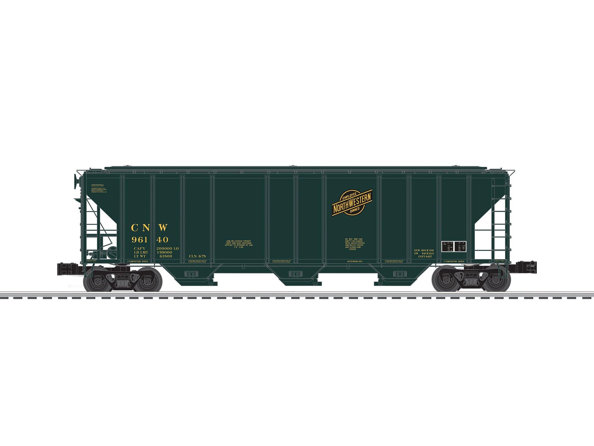 Lionel 2626502 - PS-2CD 4427 Hopper Car "Chicago & North Western" #96140