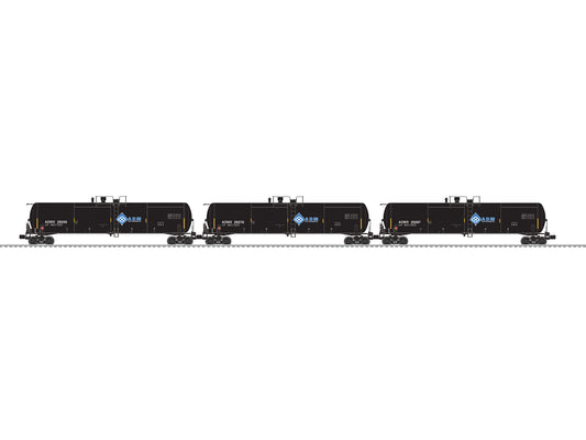 Lionel 2626540 - Ethanol Tank Car "ADM" (3-Car) Set A - MrMuffin'sTrains