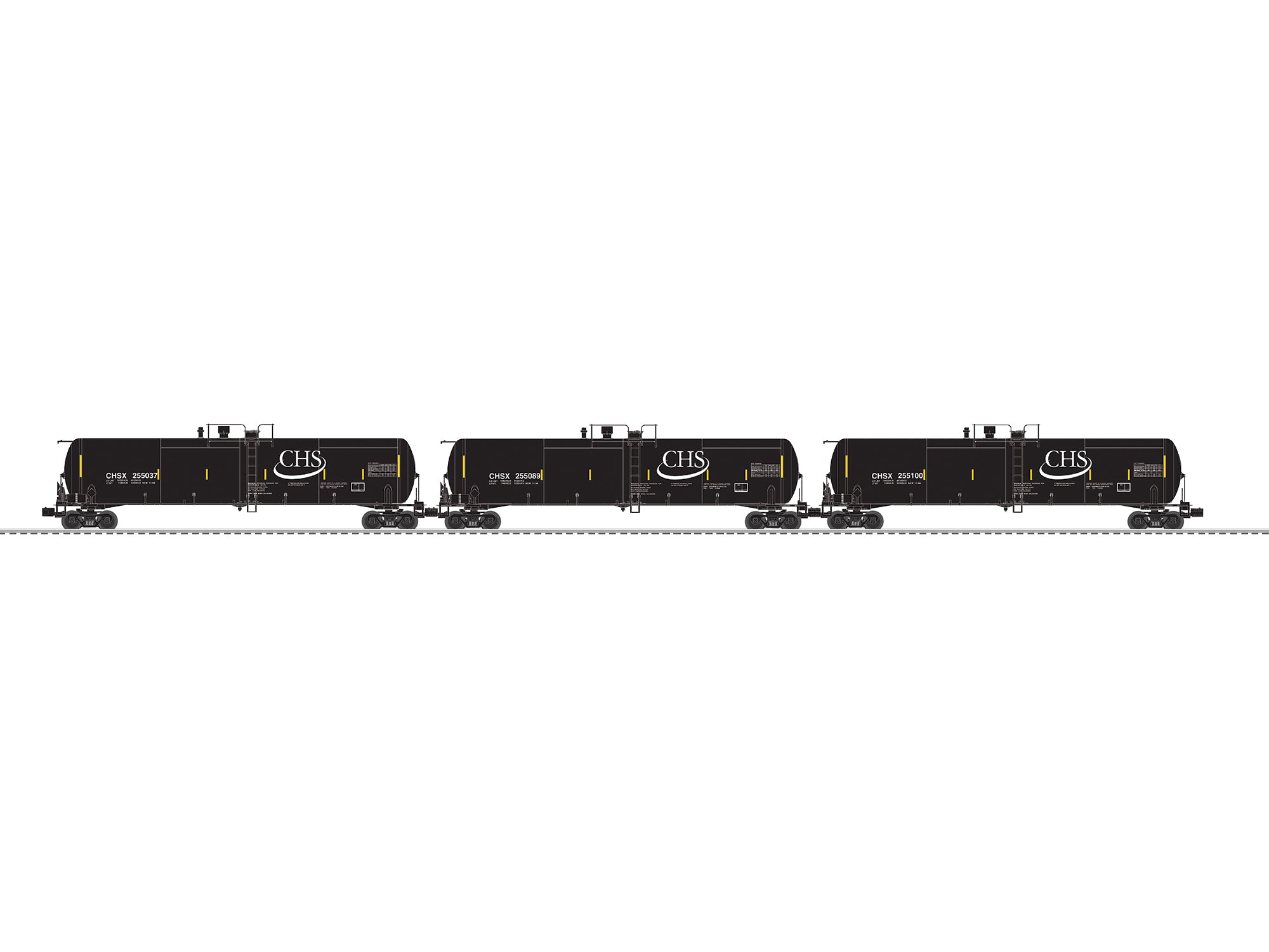 Lionel 2626555 - Ethanol Tank Car "CHS" (3-Car) Set B