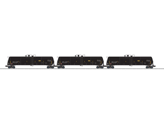 Lionel 2626560 - Ethanol Tank Car "GATX" (3-Car) Set A - MrMuffin'sTrains