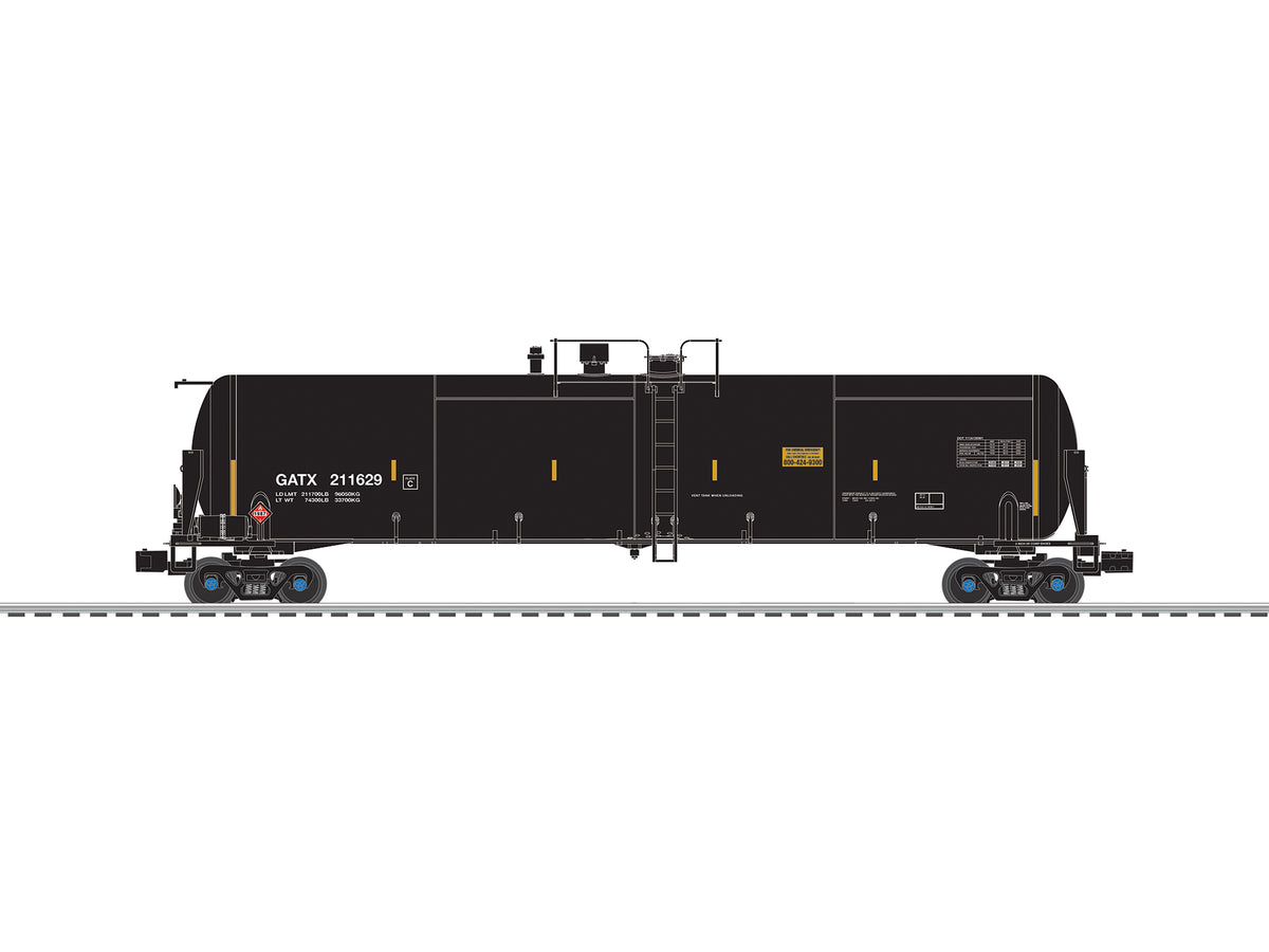 Lionel 2626565 - Ethanol Tank Car "GATX" (3-Car) Set B - MrMuffin'sTrains