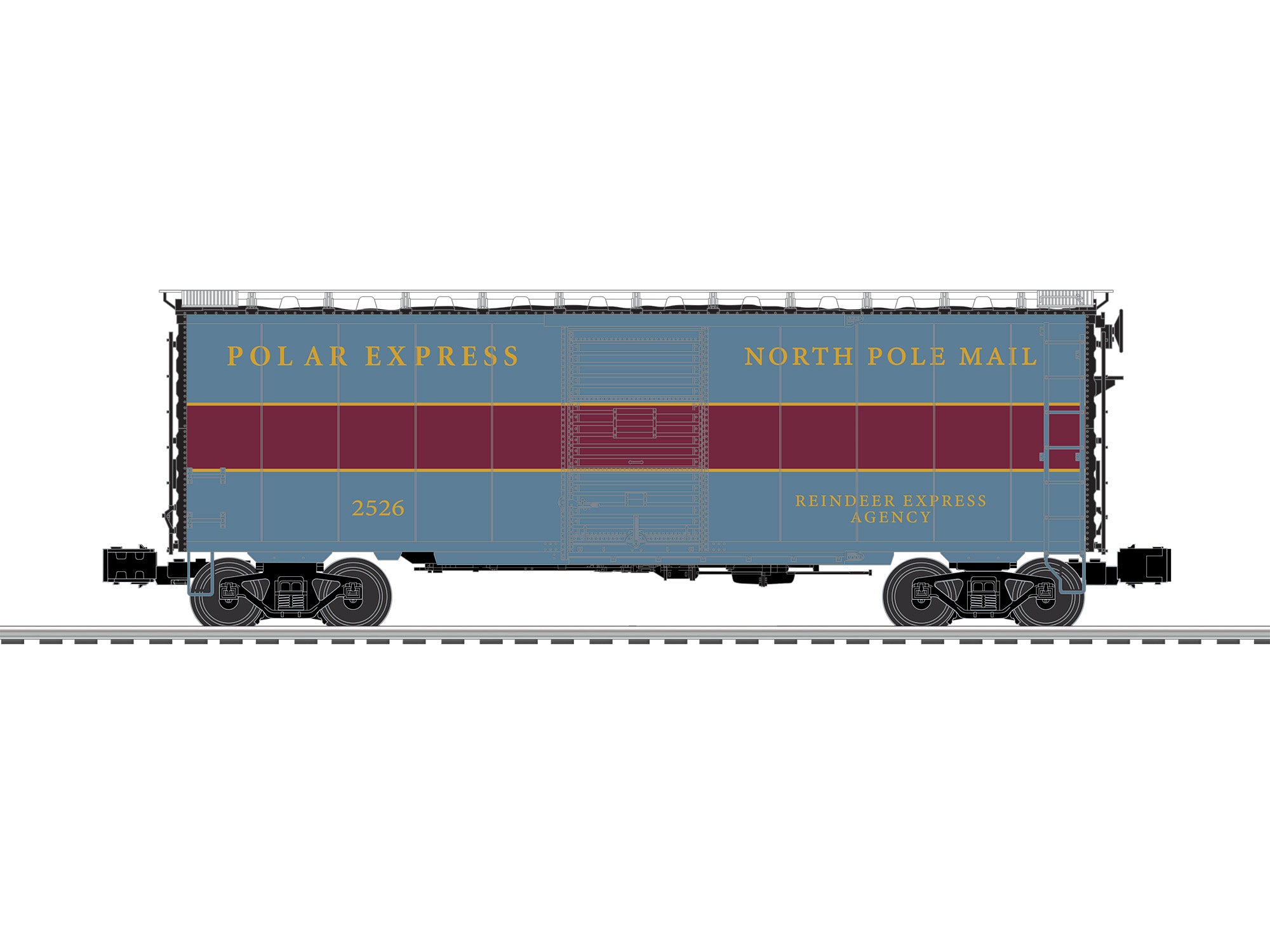 Lionel 2626650 - PS-1 Boxcar "The Polar Express" #2526