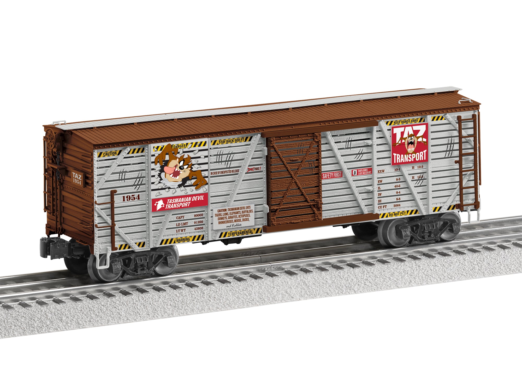 Lionel 2626660 - Looney Tunes - Stock Car "Taz Transport" w/ Sounds