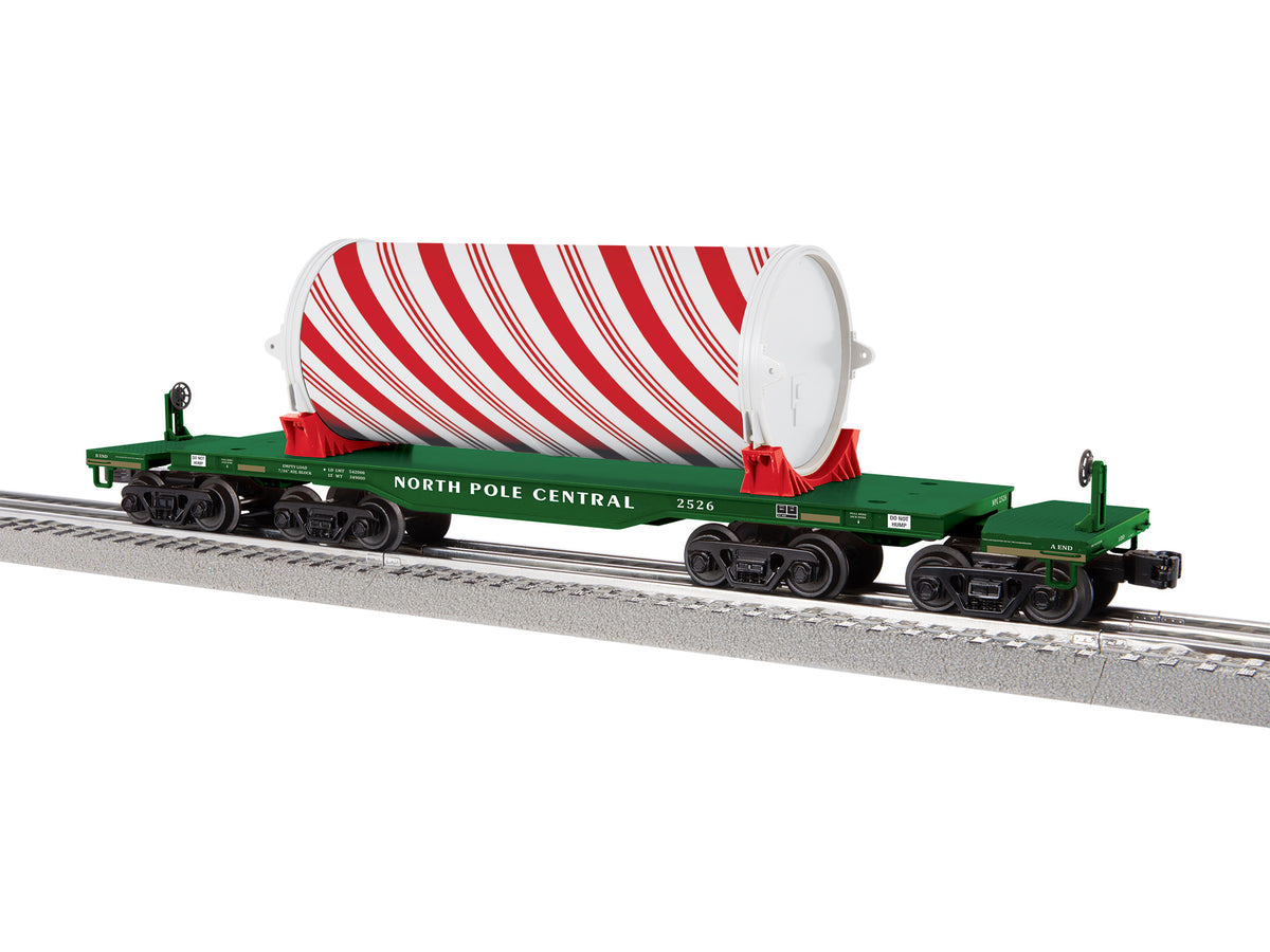 Lionel 2626730 - Heavy Duty Flatcar "Christmas" #2526 w/ Load