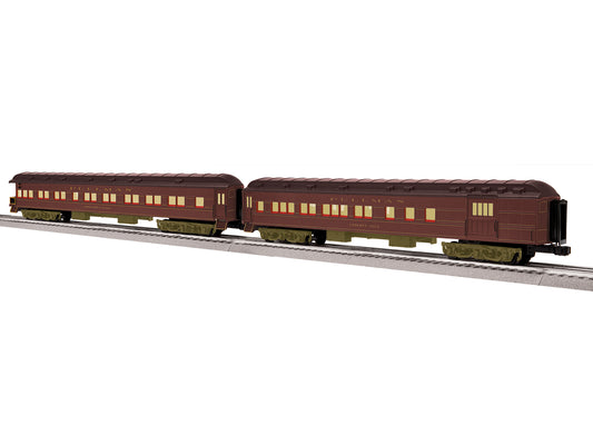 Lionel 2627010 - 1925 Broadway Limited 18" Heavyweight Combine/Observation Passenger Car "Pennsylvania" (2-Car)