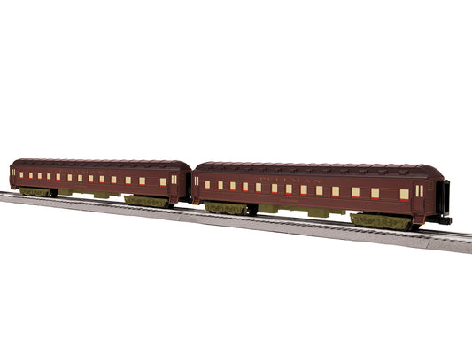 Lionel 2627020 - 1925 Broadway Limited 18" Heavyweight Pullman Passenger Car "Pennsylvania" (2-Car) Set A