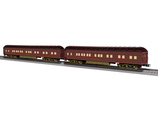 Lionel 2627030 - 1925 Broadway Limited 18" Heavyweight Pullman Passenger Car "Pennsylvania" (2-Car) Set B