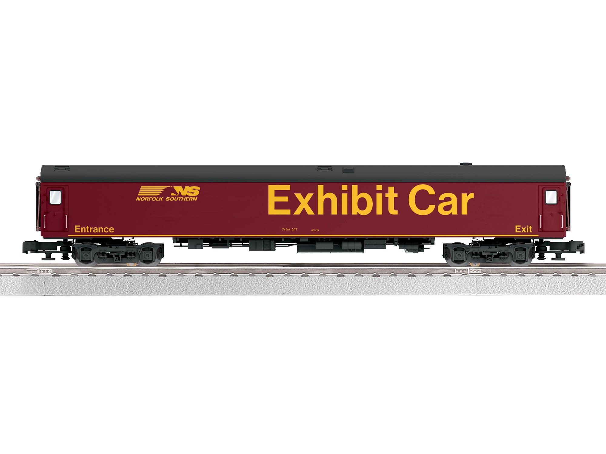 Lionel 2627130 - 18" Aluminum Exhibit Car "Norfolk Southern"