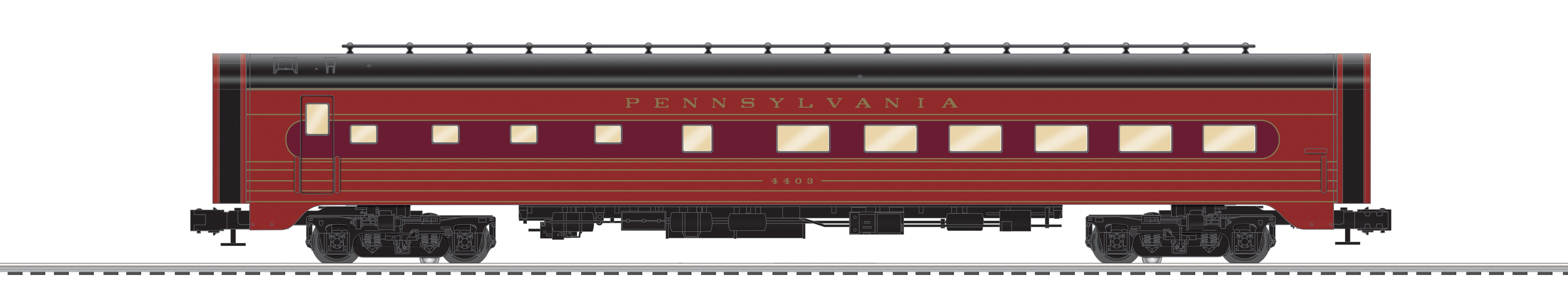 Lionel 2627220 - Pennsylvania Aluminum 18" StationSounds Diner