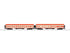 Lionel 2627350 - Orange Blossom Special - 18" Passenger Car "Seaboard Air Line" (2-Car) Set A