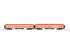 Lionel 2627360 - Orange Blossom Special - 18" Passenger Car "Seaboard Air Line" (2-Car) Set B