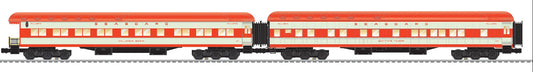 Lionel 2627370 - Orange Blossom Special - 18" Passenger Car "Seaboard Air Line" (2-Car) Set C - MrMuffin'sTrains