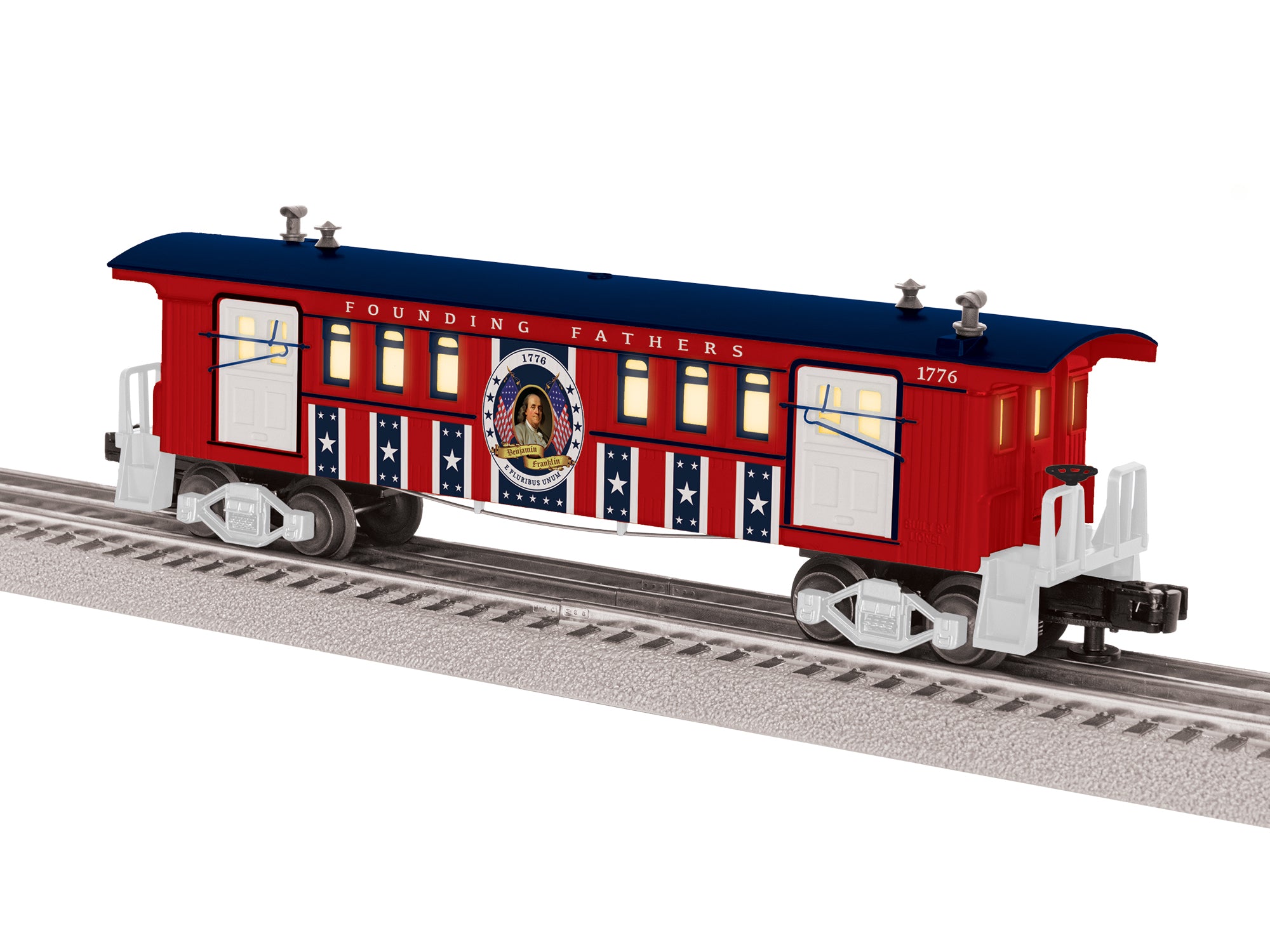 Lionel 2627410 - 250th U.S. America - Founding Fathers Mail Car "Benjamin Franklin"