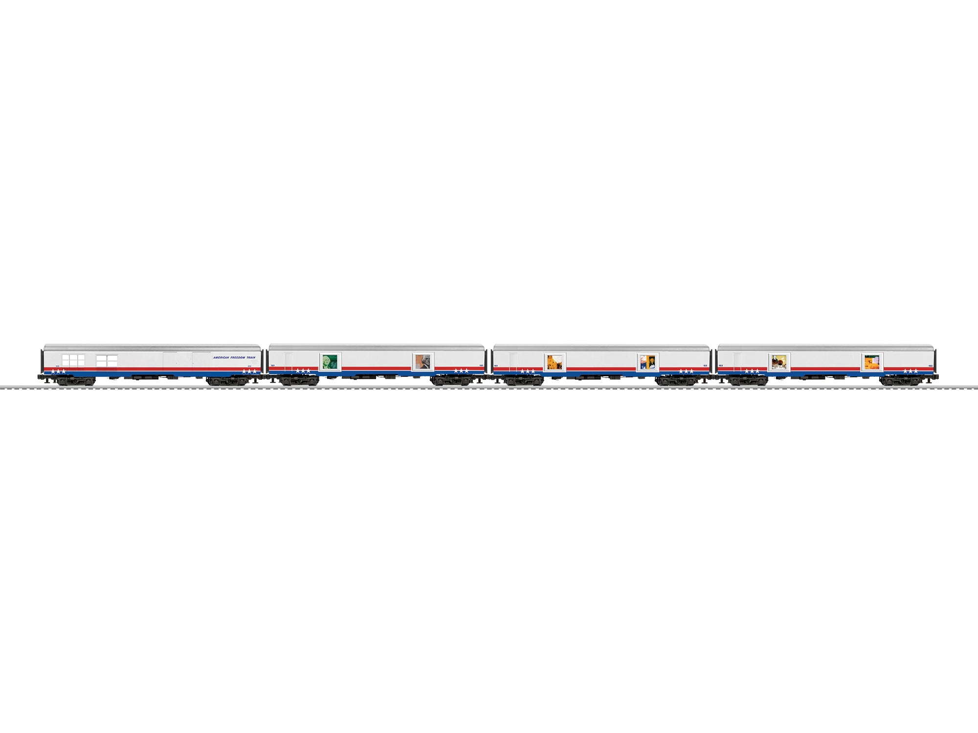 Lionel 2627440 - American Freedom Train 4 Pack