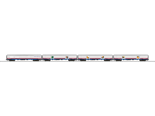 Lionel 2627440 - 250th Anniversary - Passenger Car Set "American Freedom Train" (4-Car) - MrMuffin'sTrains