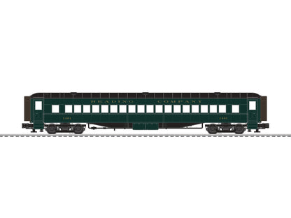 Lionel 2627590 - 72' Passenger Car Set "Reading" (2-Car) Set B (Solid Green) - MrMuffin'sTrains