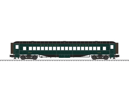 Lionel 2627590 - 72' Passenger Car Set "Reading" (2-Car) Set B (Solid Green) - MrMuffin'sTrains