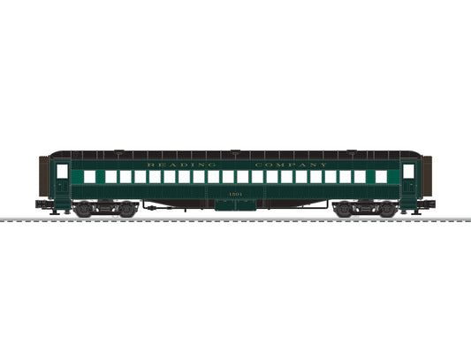 Lionel 2627610 - 72' Passenger Car Set "Reading" (2-Car) Set B (Two-Tone Green) - MrMuffin'sTrains