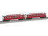 Lionel 2627710 - 1860s Passenger Coach Car "North Pole Central" w/ Sounds (2-Car)