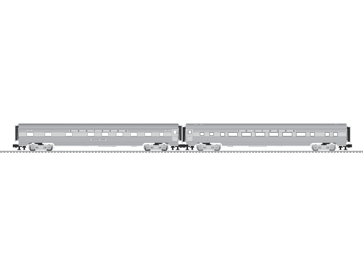 Lionel 2627740 - 21" Passenger Car Set "Southern" (2-Car)