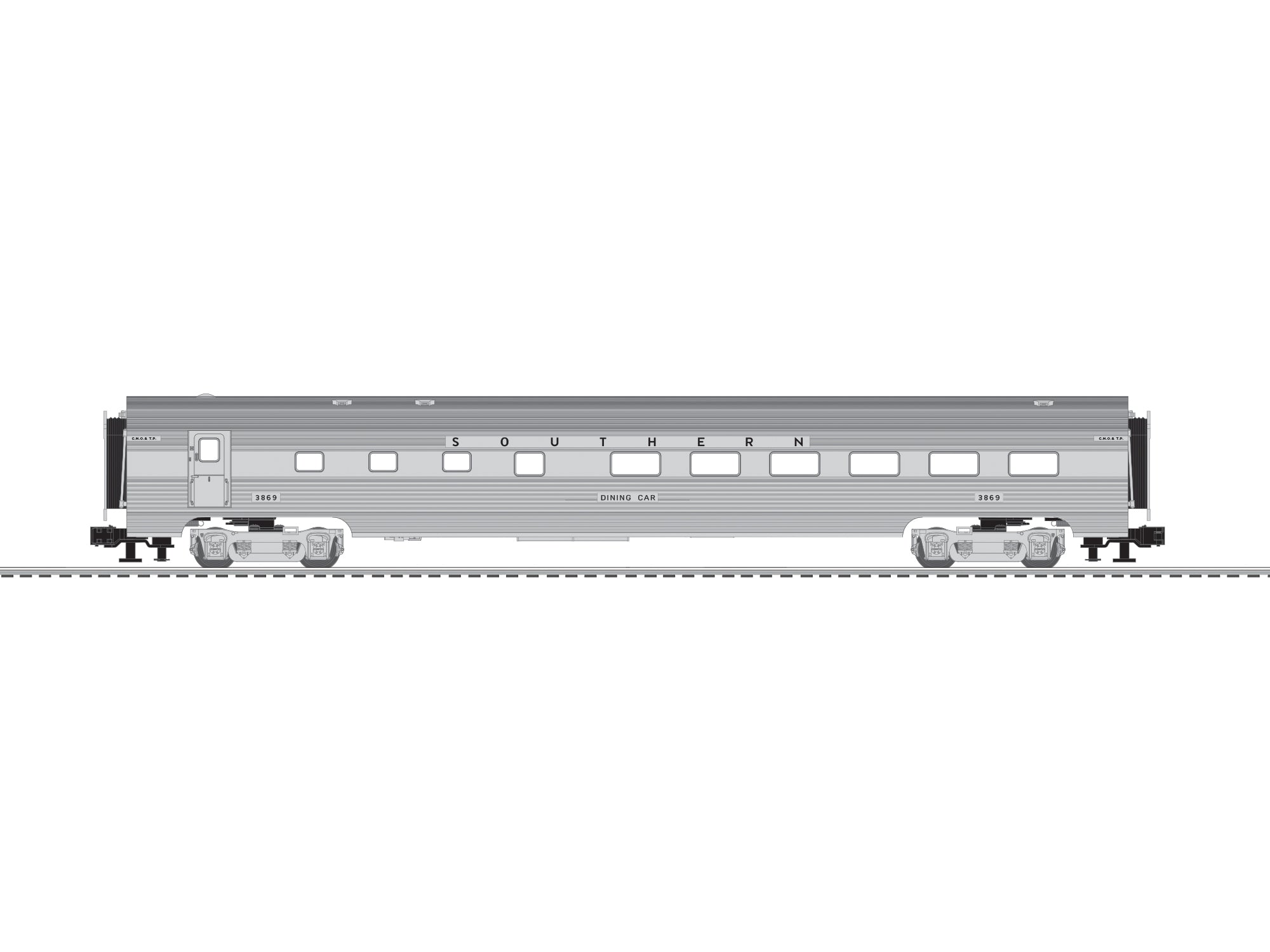 Lionel 2627750 - 21" StationSounds Diner "Southern"