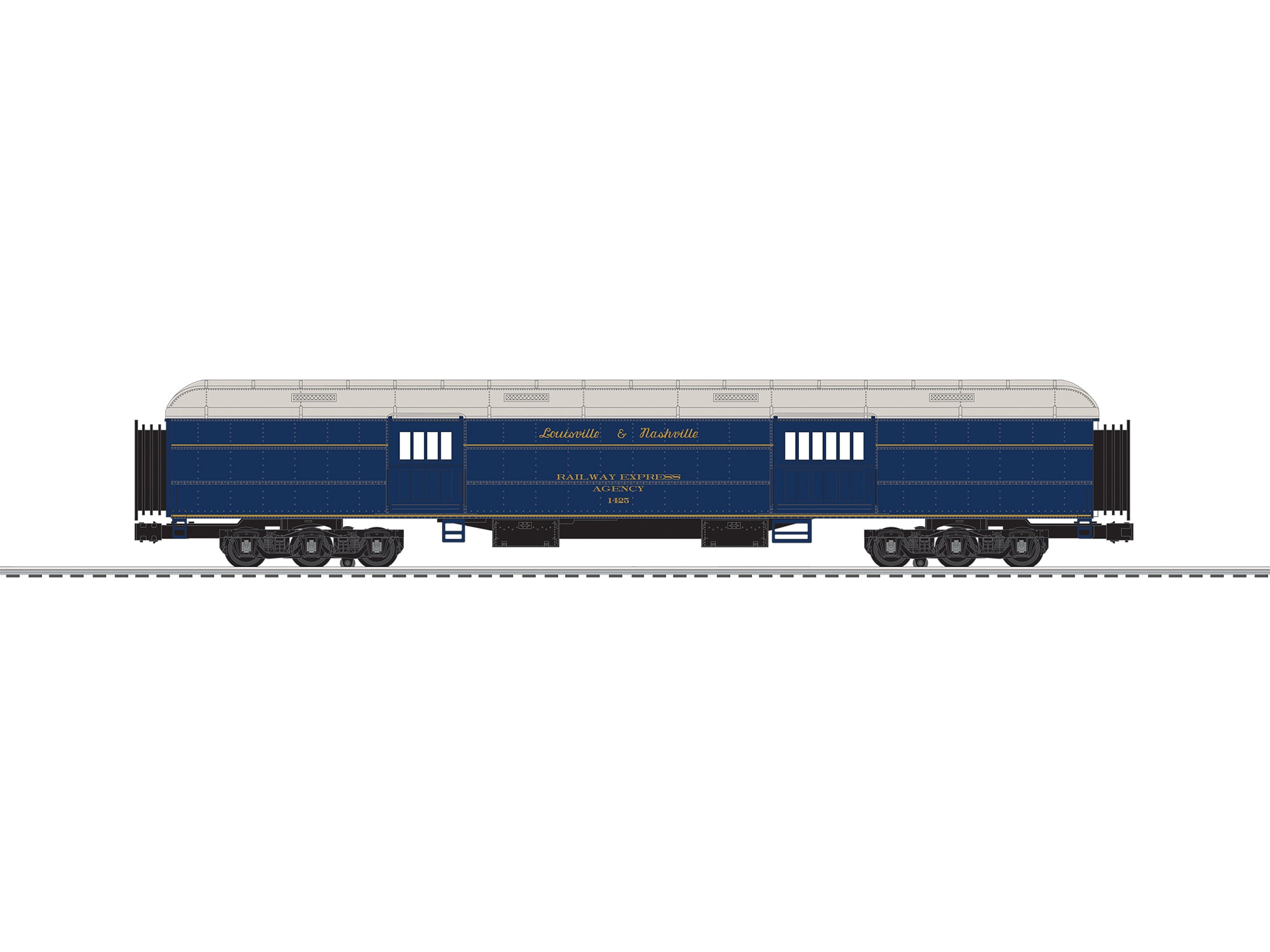 Lionel 2627790 - 18" Passenger Car "Louisville & Nashville" (2-Car) Set A