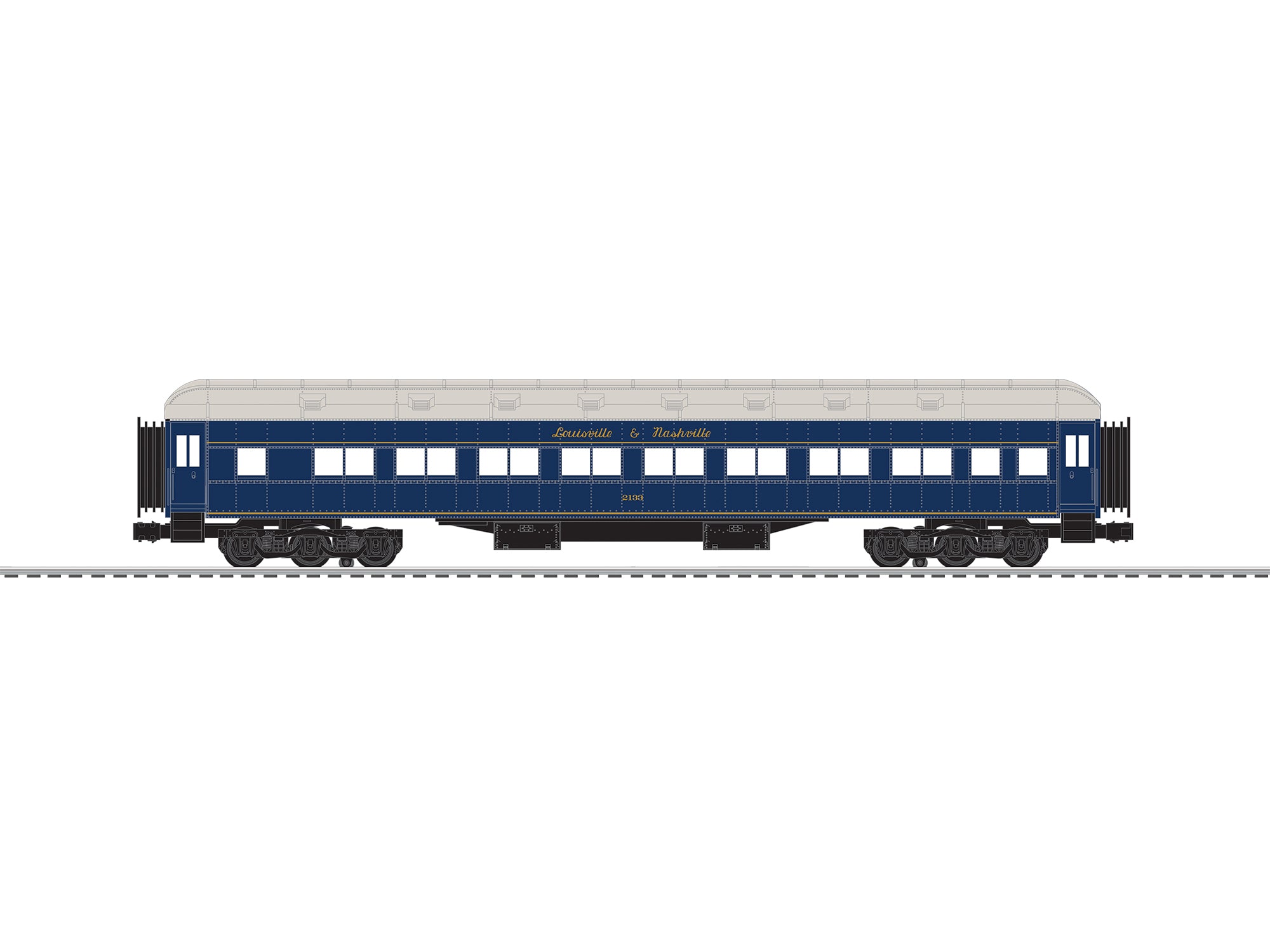 Lionel 2627790 - 18" Passenger Car "Louisville & Nashville" (2-Car) Set A