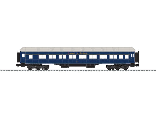 Lionel 2627790 - 18" Passenger Car "Louisville & Nashville" (2-Car) Set A - MrMuffin'sTrains