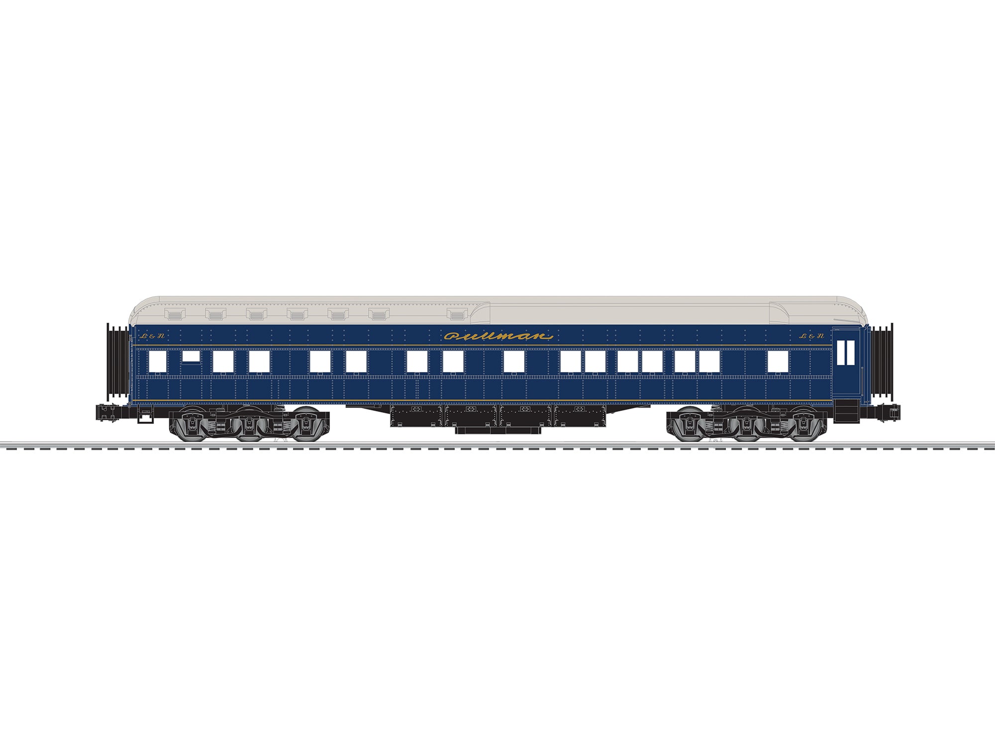 Lionel 2627810 - 18" Passenger Car "Louisville & Nashville" (2-Car) Set C