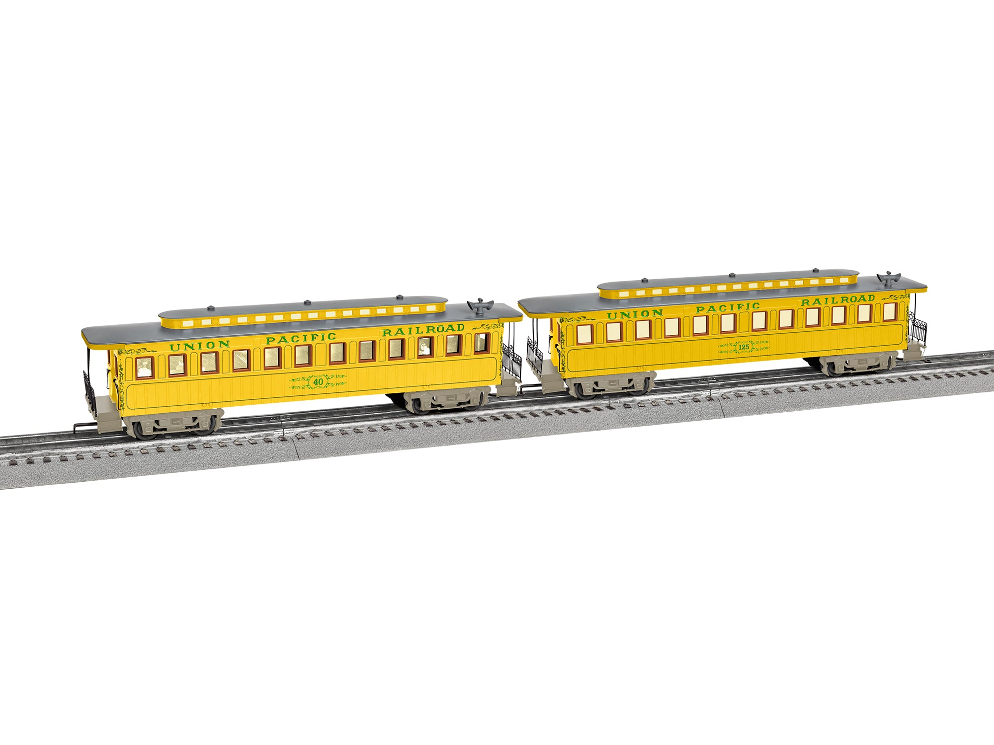 Lionel 2627850 - 1860s Coach Car "Union Pacific" w/ Sound (2-Car)