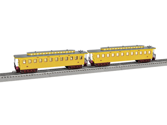 Lionel 2627870 - 1860s Coach Car "Erie" (2-Car)