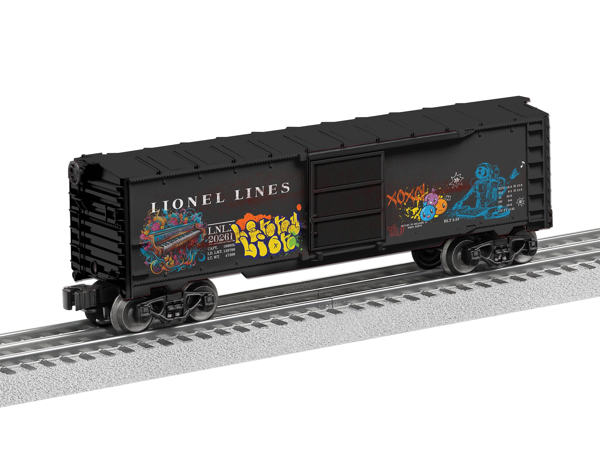 Lionel 2628060 - Bluetooth Speaker Boxcar "Lionel Lines" #20261 (Graffiti)