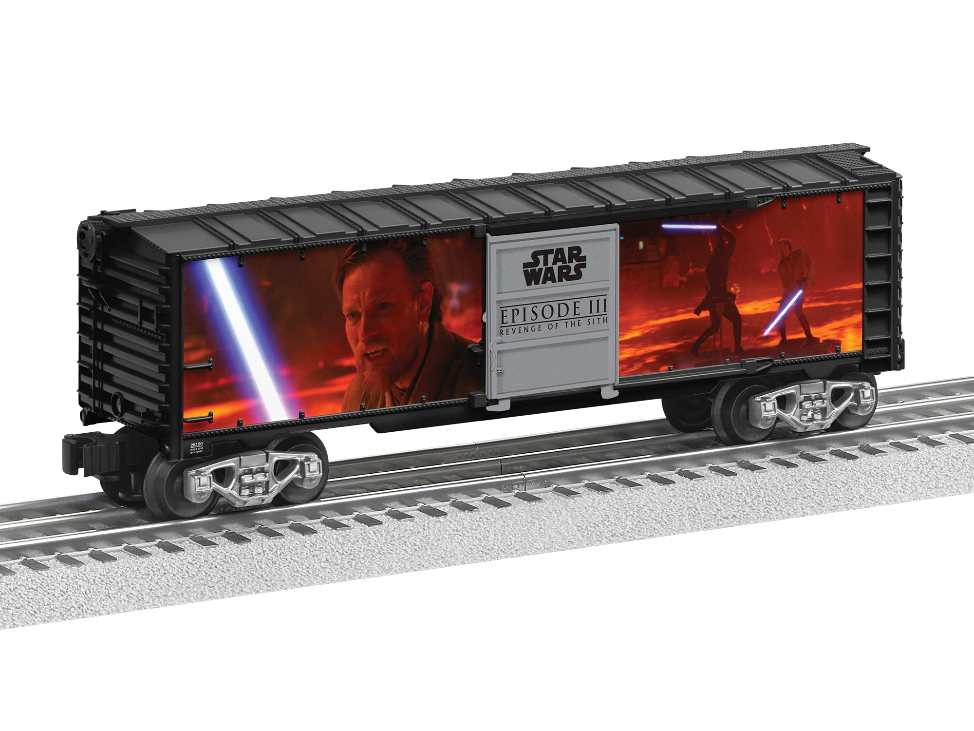 Lionel 2628150 - Star Wars - Lightsaber Series Illuminated Boxcar "Anakin Skywalker v. Obi-Wan Kenobi"