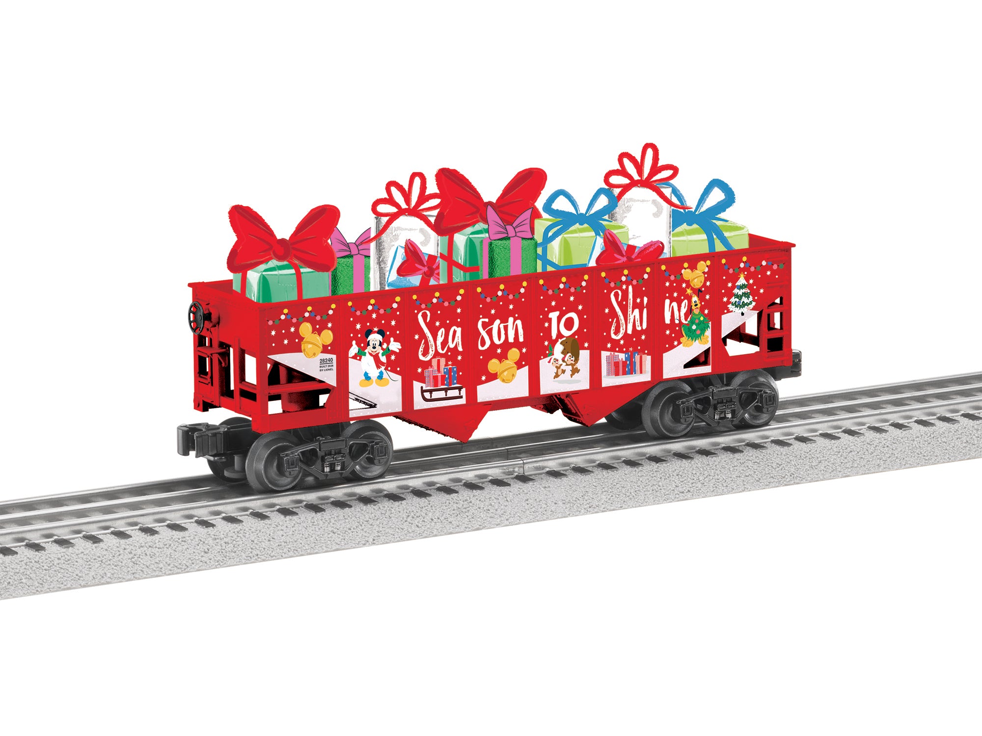 Lionel 2628240 - Disney - Hopper Car "Christmas" w/ Present Load