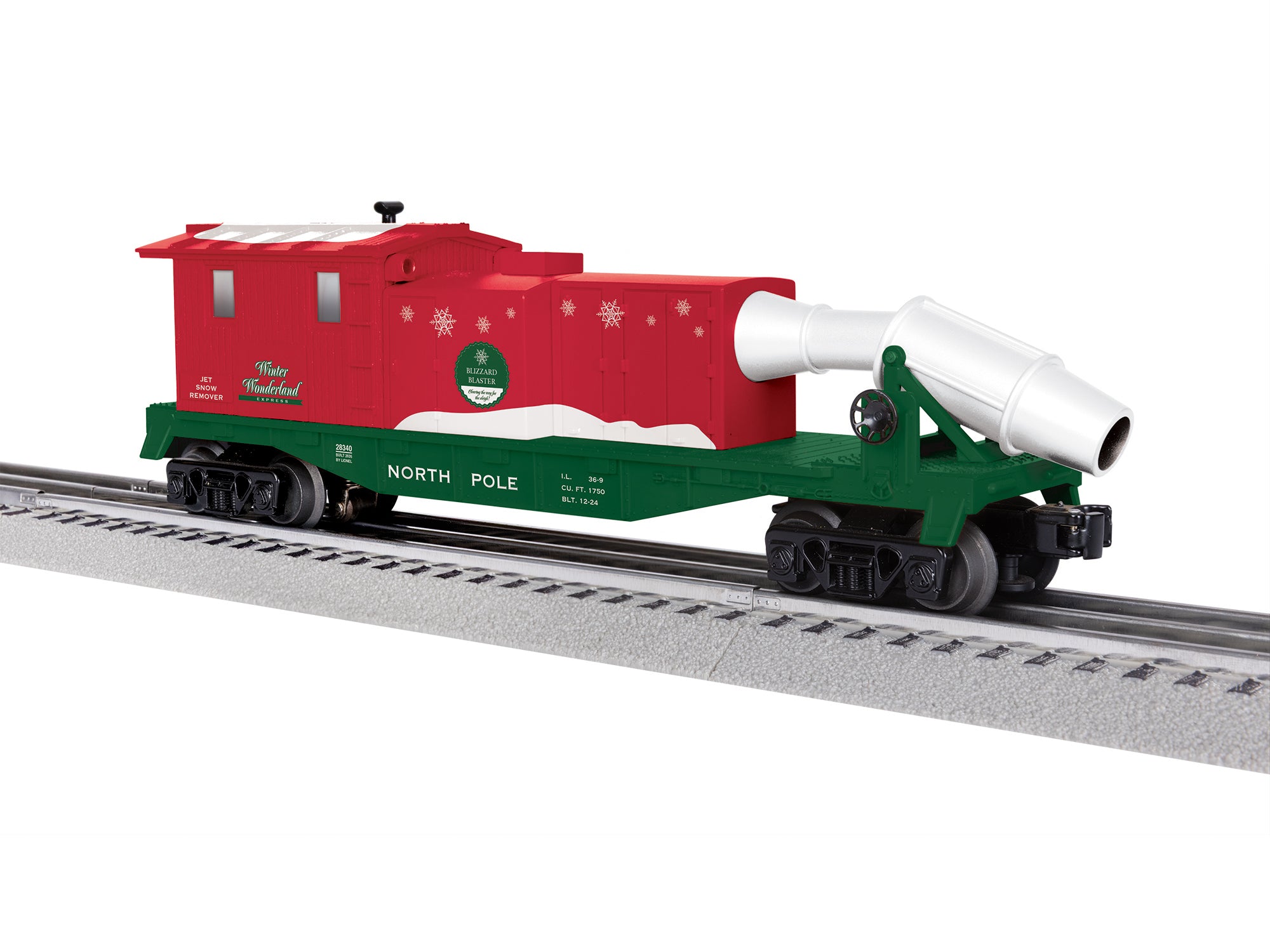 Lionel 2628340 - Blizzard Buster Snowblower "North Pole"