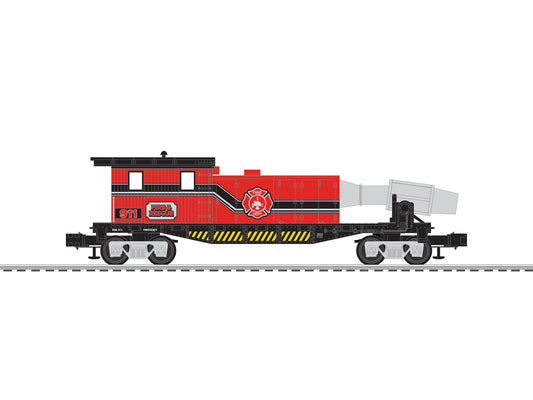 Lionel 2628370 - Fire Extinguisher Jet Snowblower "Fire Dept" - MrMuffin'sTrains