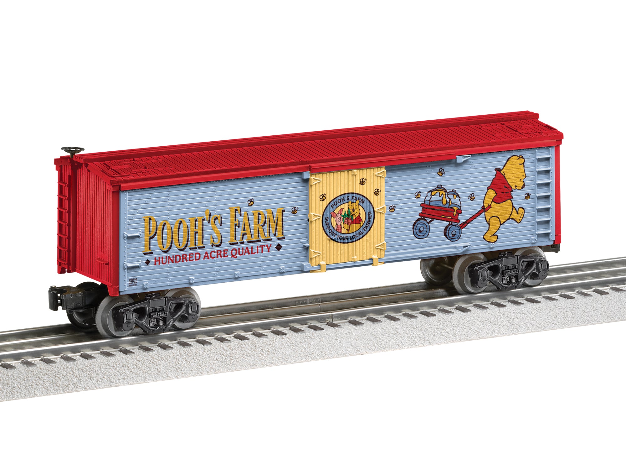 Lionel 2628540 - Disney - Winnie the Pooh - Reefer Car "Pooh's Farm"