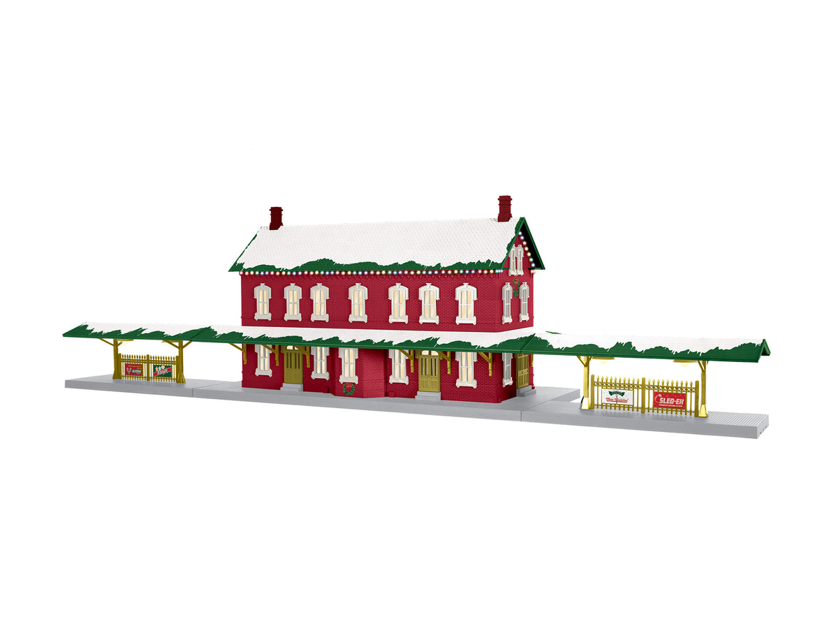 Lionel 2629080 - Passenger Station "North Pole" w/ Dual Platforms - MrMuffin'sTrains