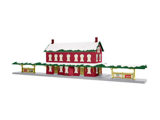 Lionel 2629080 - Passenger Station "North Pole" w/ Dual Platforms - MrMuffin'sTrains