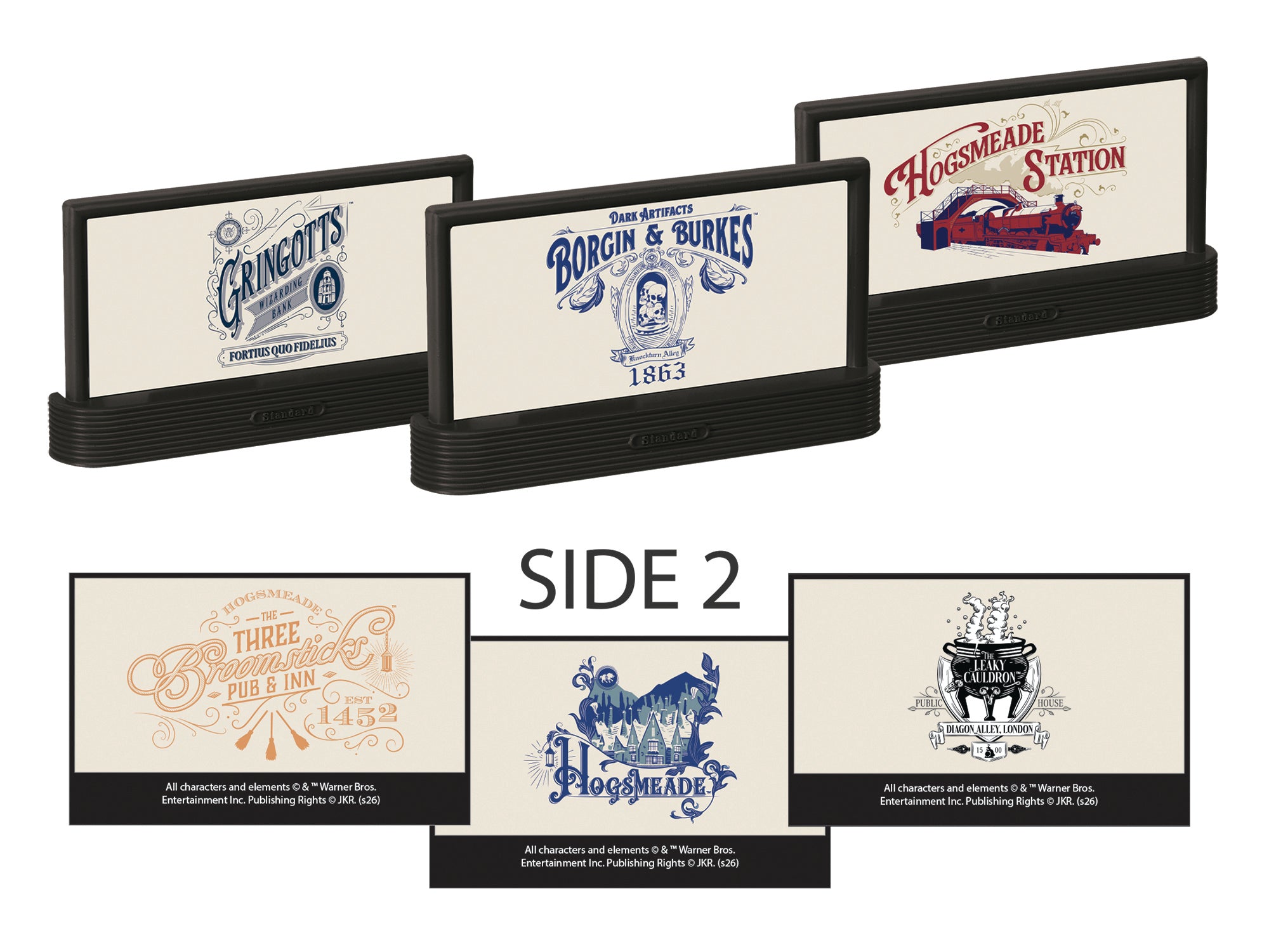 Lionel 2630020 - Harry Potter Hogsmeade Billboard 3-Pack