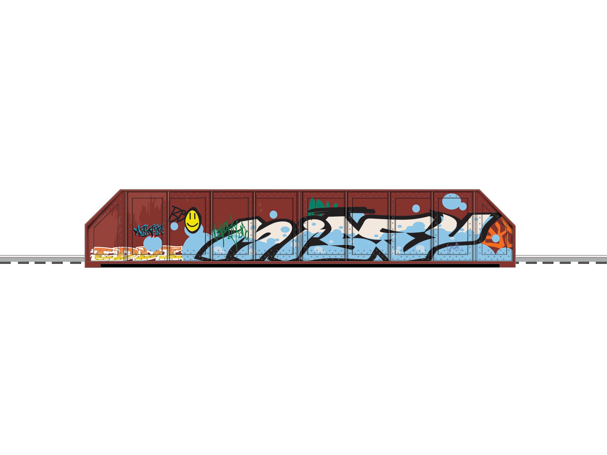 Lionel 2630040 - Graffiti Girder Bridge
